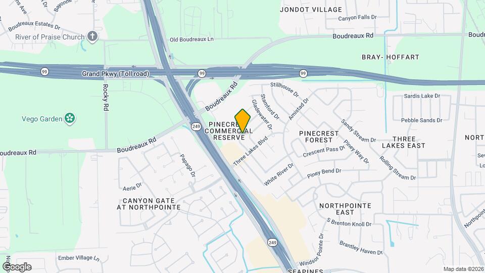 19438 Nasworthy Dr Map and Location Details