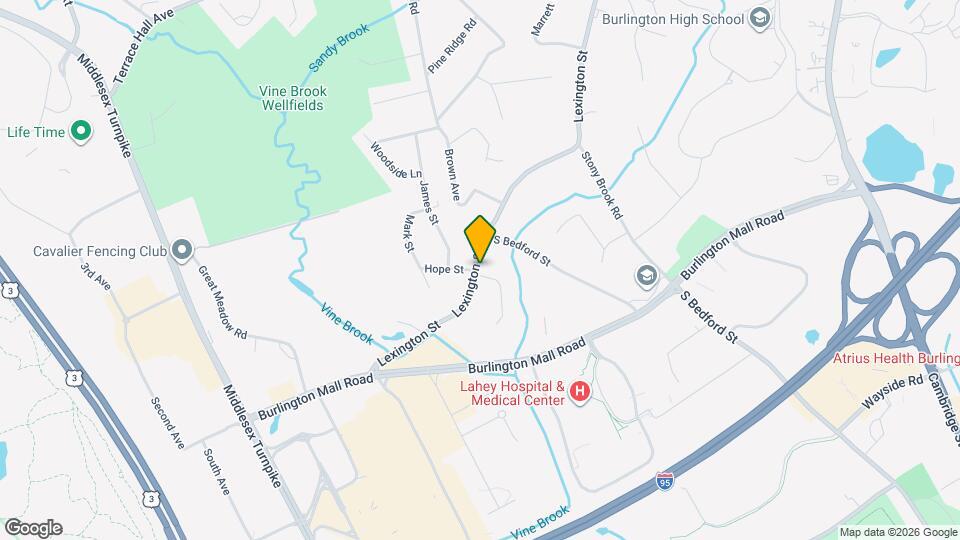 111 Lexington St Map and Location Details