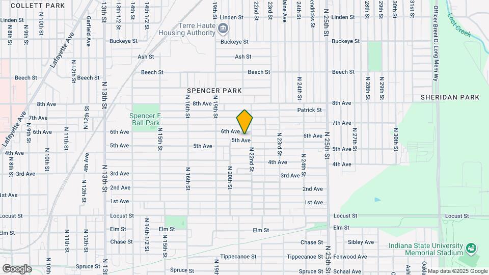 2034 5th Ave Map and Location Details