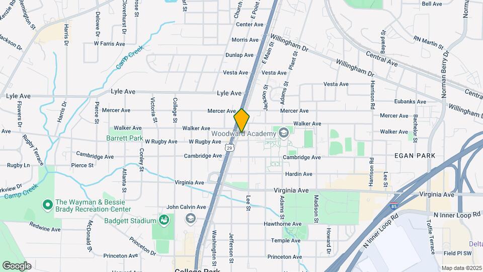 1729 Rugby Ave Map and Location Details