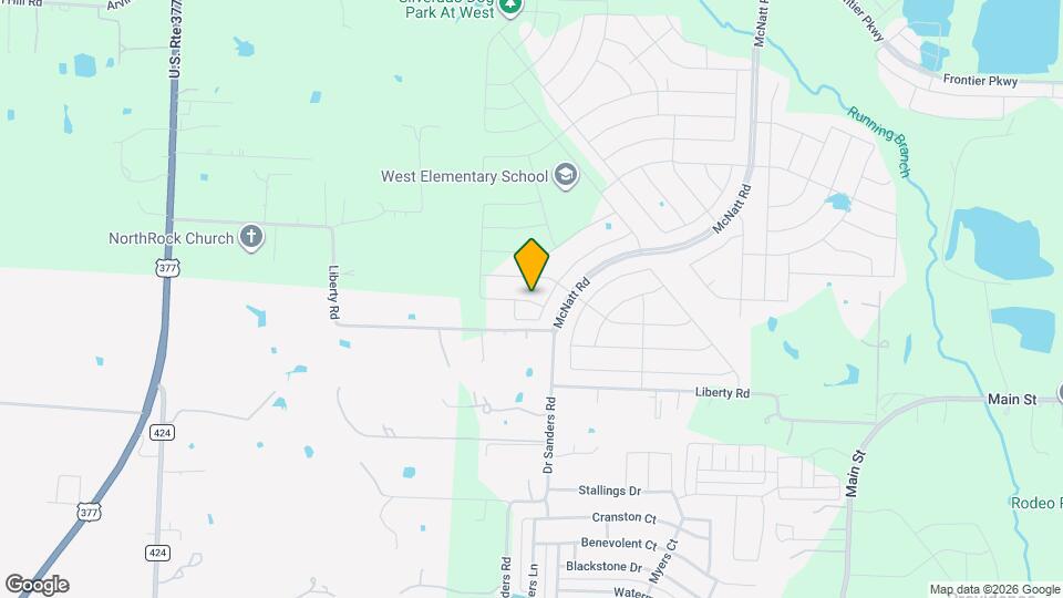 9817 Gooseneck Dr Map and Location Details