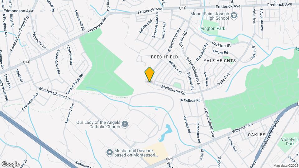 4883 Melbourne Rd Map and Location Details