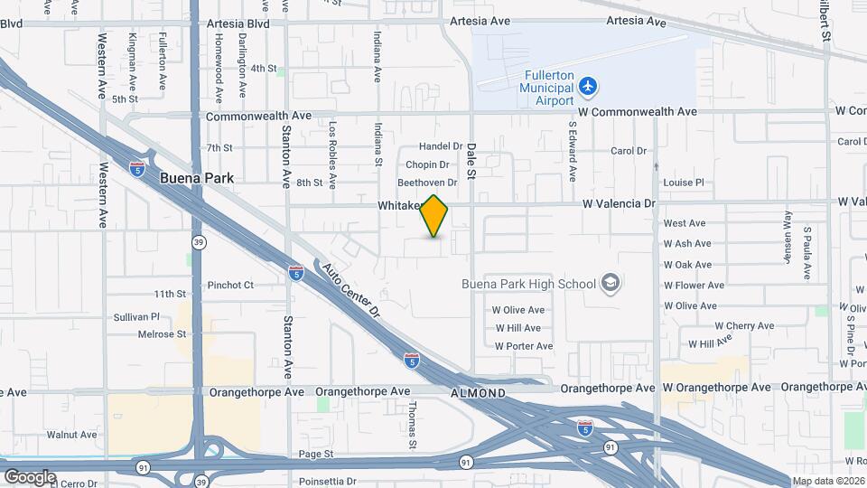 8382 Washington St Map and Location Details