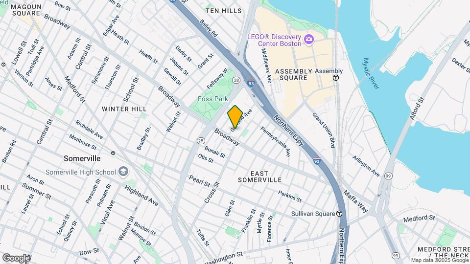 7 Garfield Ave, Unit 2 Map and Location Details