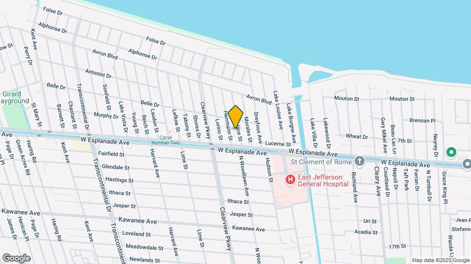 4512 Laplace St Map and Location Details