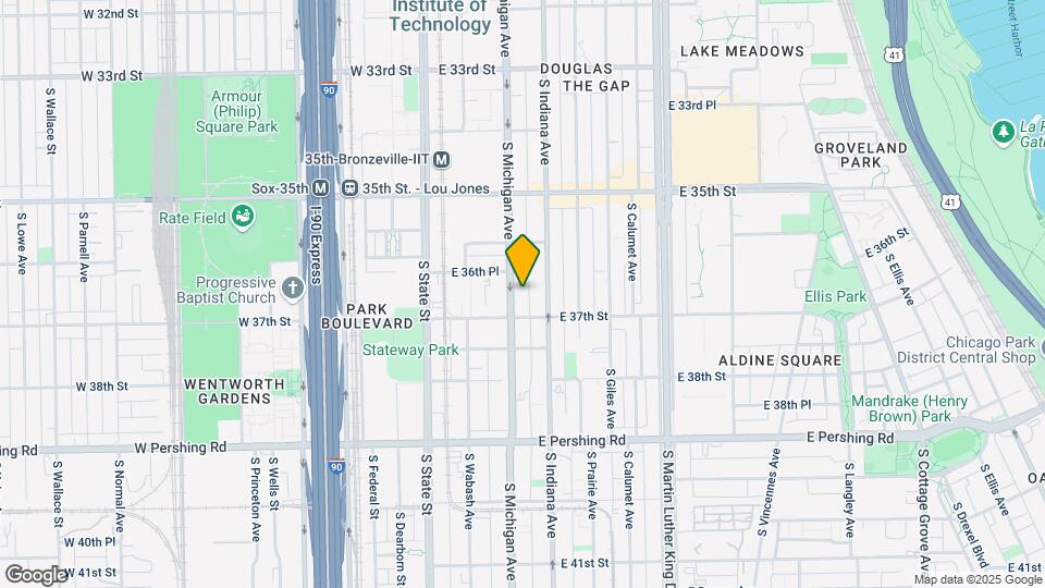 3651 S Michigan Ave Map and Location Details