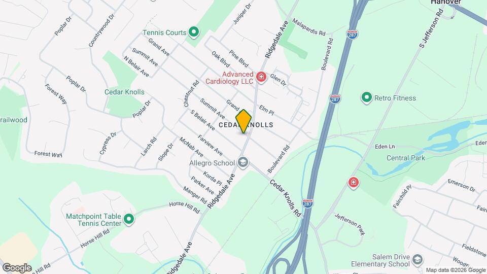 104 Ridgedale Ave, Unit Ridgedale ave Unit 2 Map and Location Details