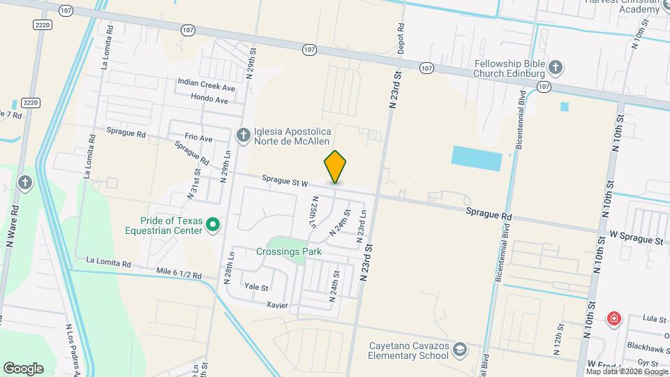 11313 N 25th St Mapa y Detalles de la Ubicación