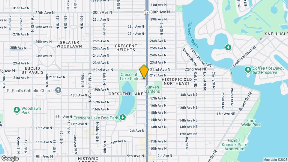 415 20th Ave N Map and Location Details
