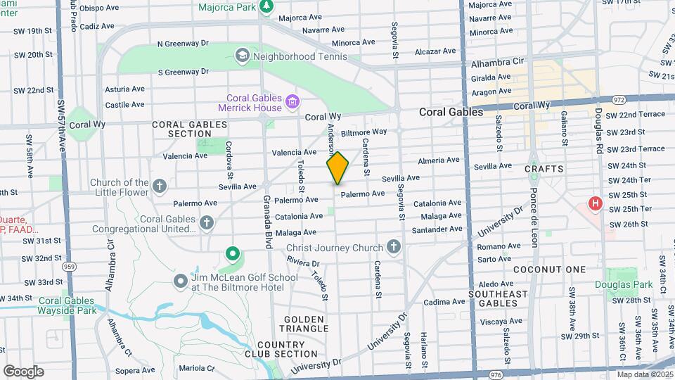 747 Palermo Ave Map and Location Details