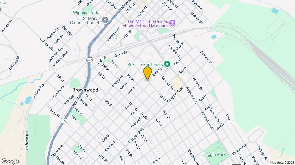 1301 Avenue C Mapa y Detalles de la Ubicación