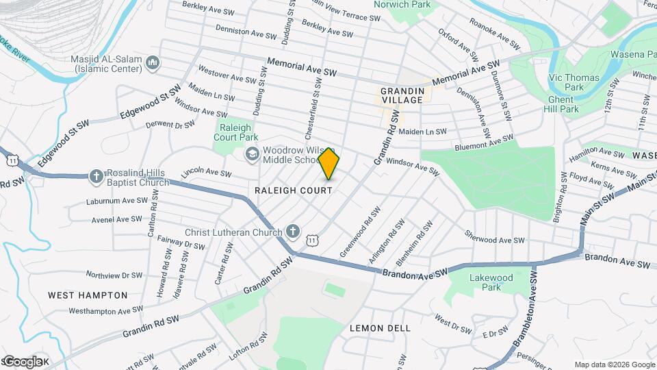 1826 Belleville Rd SW Mapa y Detalles de la Ubicación