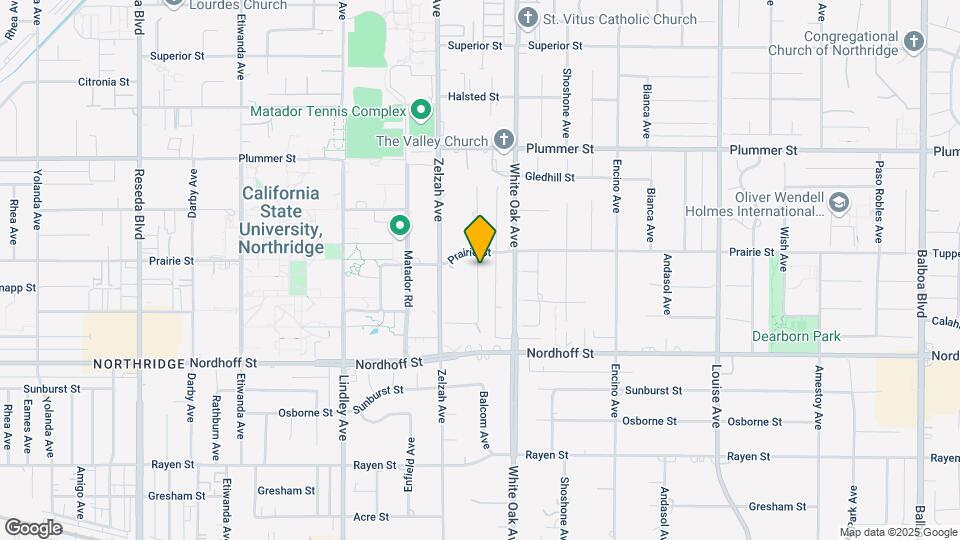9252 Balcom Ave Map and Location Details