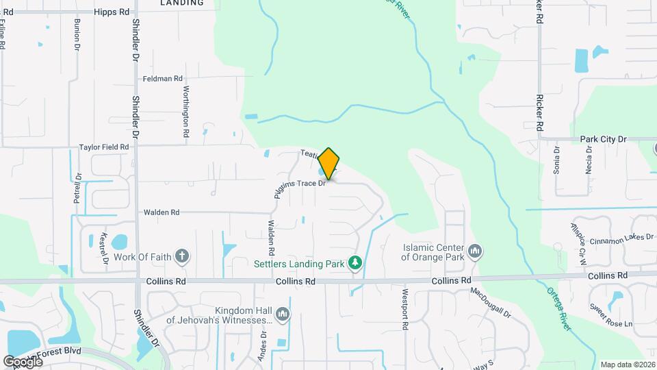 8158 Pilgrims Trace Dr Mapa y Detalles de la Ubicación