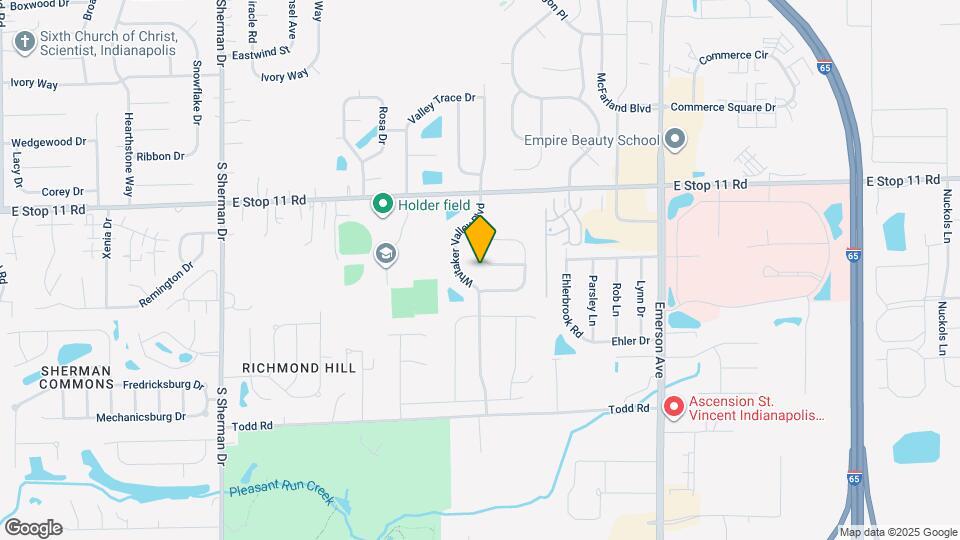 4603 Whitham Ln Map and Location Details