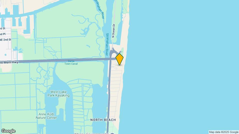 6001 N Ocean Dr, Unit 306 Map and Location Details
