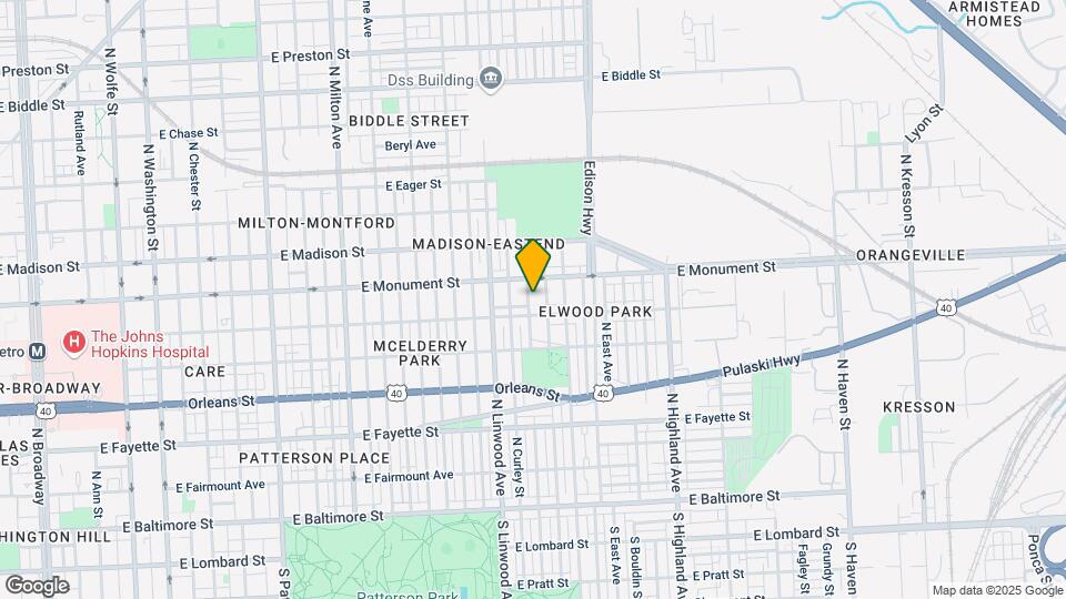 611 N Potomac St Map and Location Details