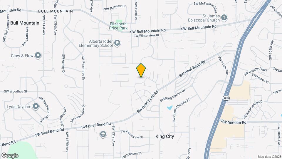 12723 SW Willow Point Ln Map and Location Details