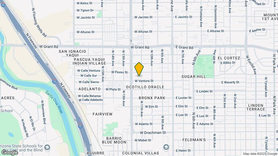 302-304 W Ventura St Map and Location Details