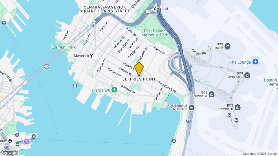150 Everett St, Unit 203 Map and Location Details