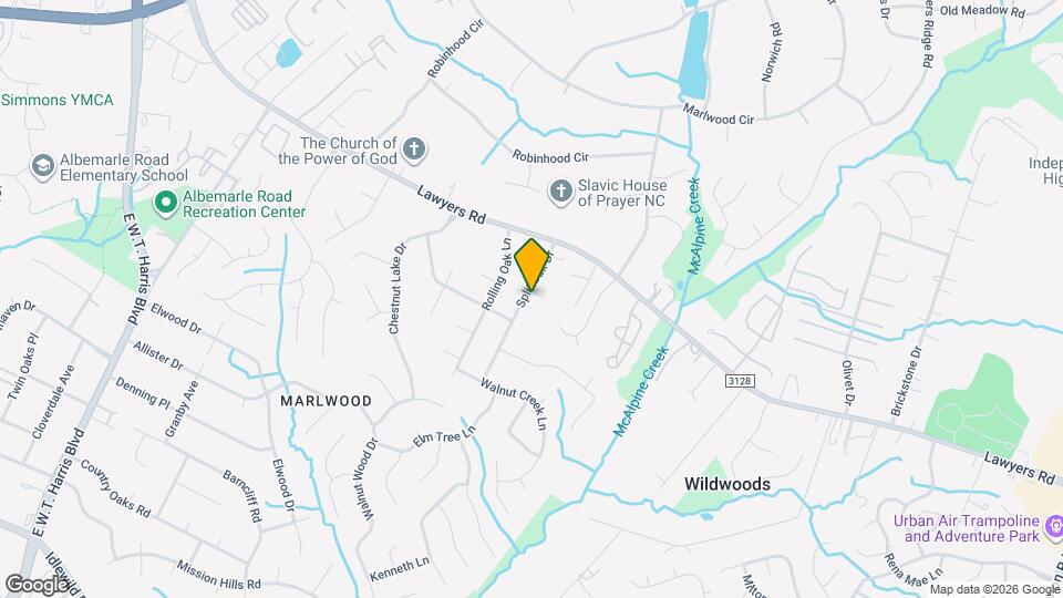 5222 Split Oak Dr Map and Location Details