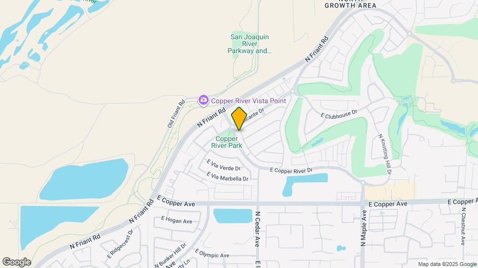 1243 E Via Estrella Dr Map and Location Details