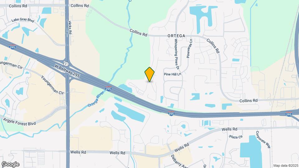 8408 Oak Crossing Dr W Map and Location Details