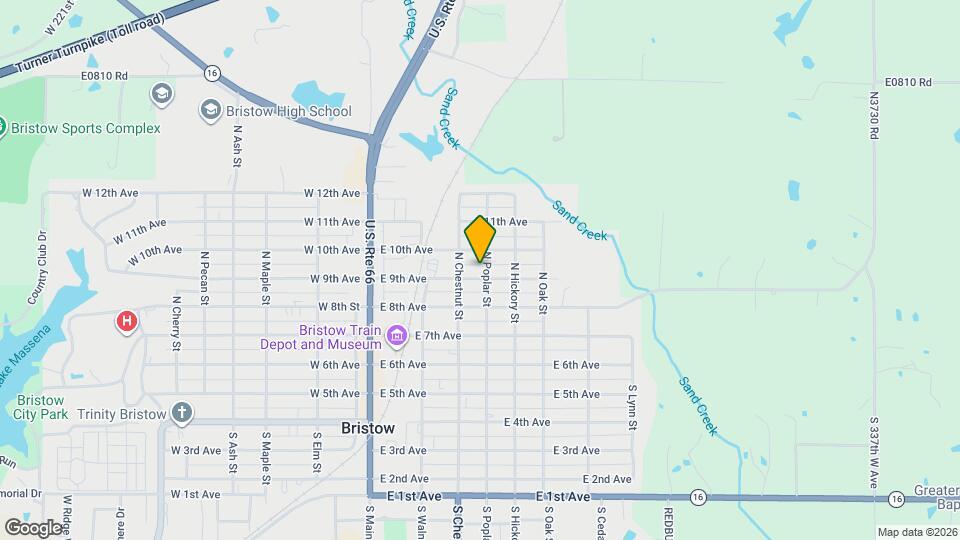 319 E 9th Ave Map and Location Details