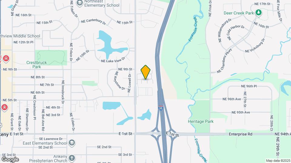 1207 NE 7th Ln Mapa y Detalles de la Ubicación