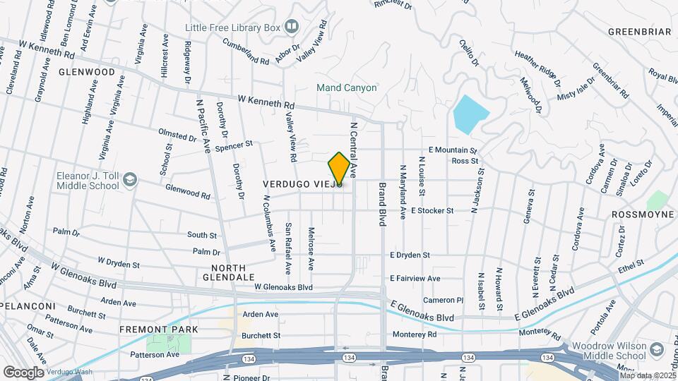 1224 Viola Ave Mapa y Detalles de la Ubicación
