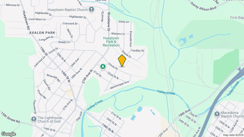 2425 Circle Dr Map and Location Details