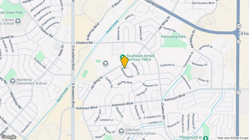 4236 Gatewood Dr Map and Location Details