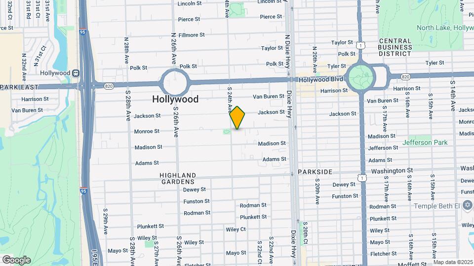 2326 Monroe St Map and Location Details