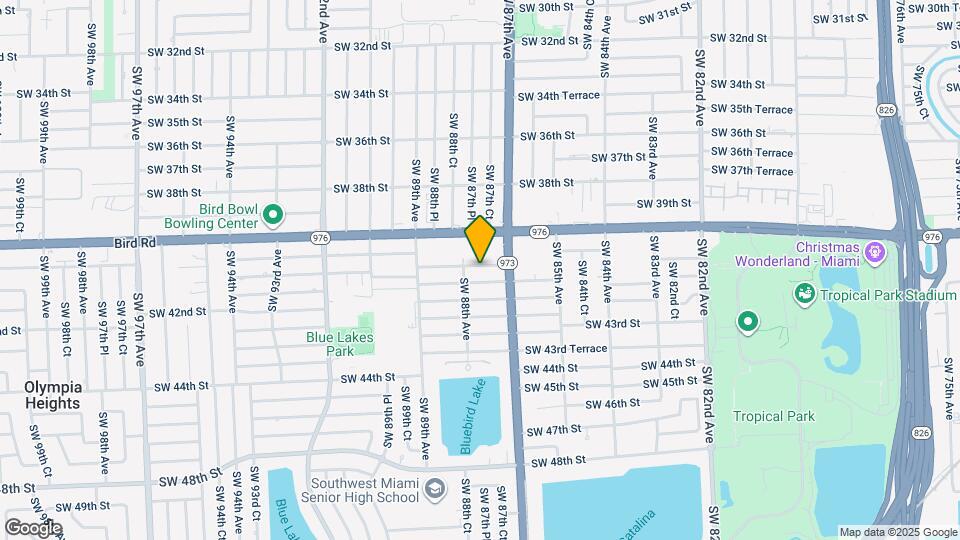 8740 SW 41st St Map and Location Details