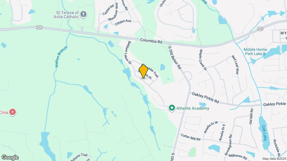 1554 Baldwin Lakes Dr Map and Location Details
