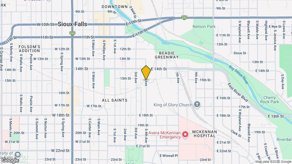723 S 4th Ave Map and Location Details