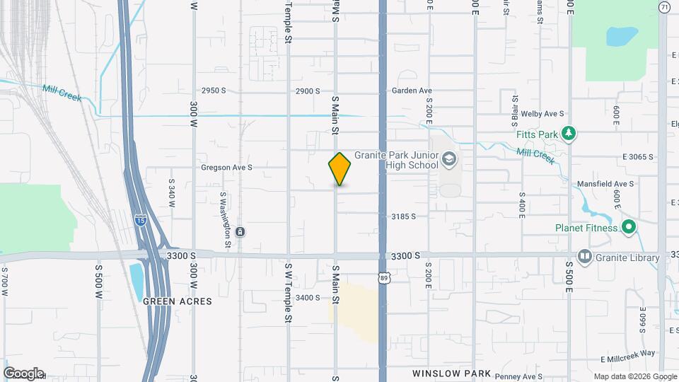 3129 S Main St Map and Location Details