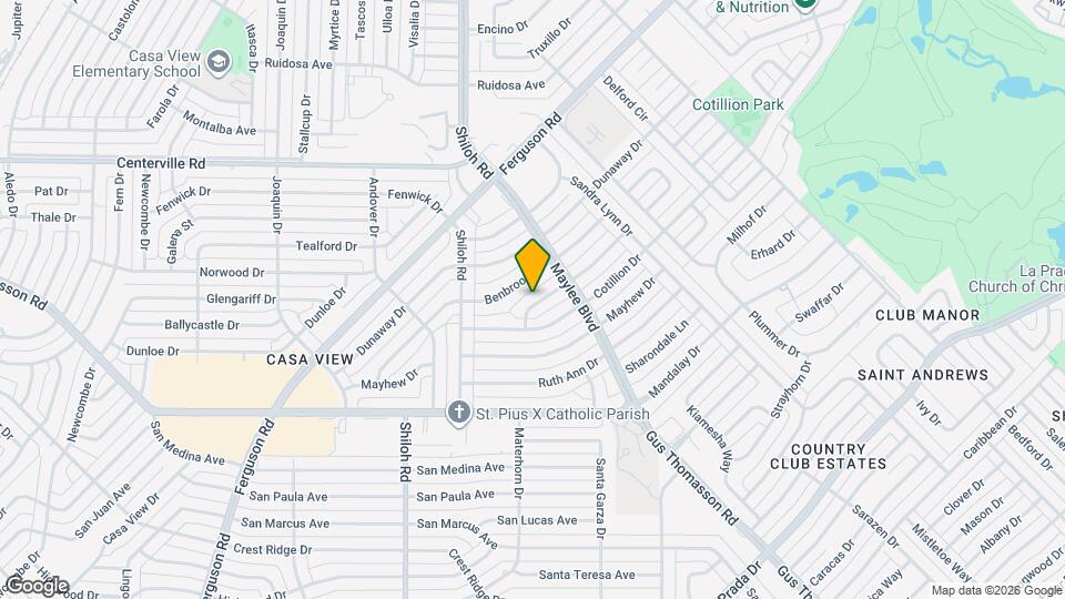 10733 Sandalwood Dr Mapa y Detalles de la Ubicación