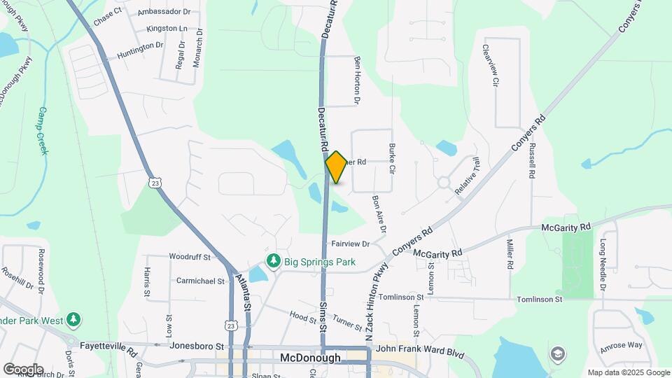 209 Decatur Rd Map and Location Details