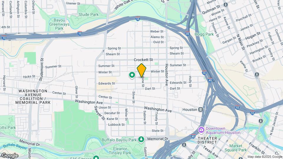 1807 Bingham St Map and Location Details