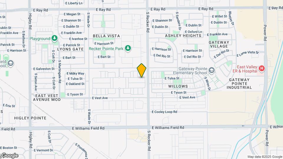 3951 E Turley St Map and Location Details