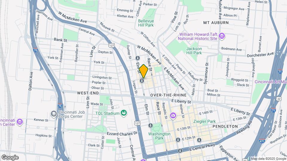 129 W Elder St Mapa y Detalles de la Ubicación