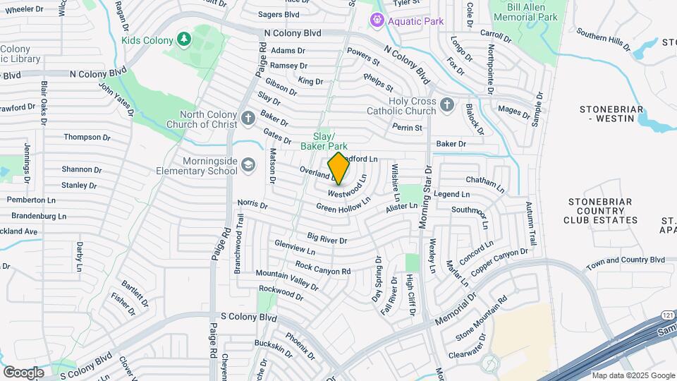5614 Westwood Ln Map and Location Details