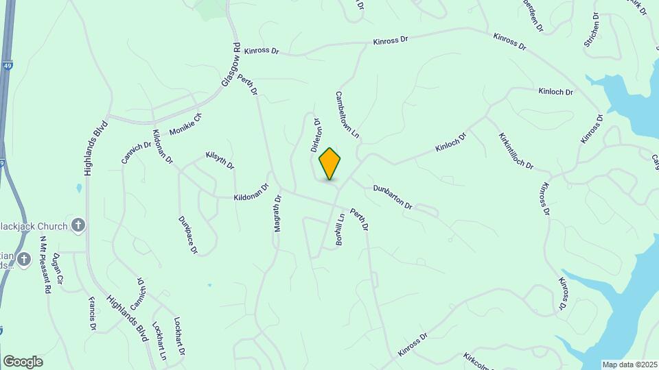 66 Dirleton Dr Map and Location Details
