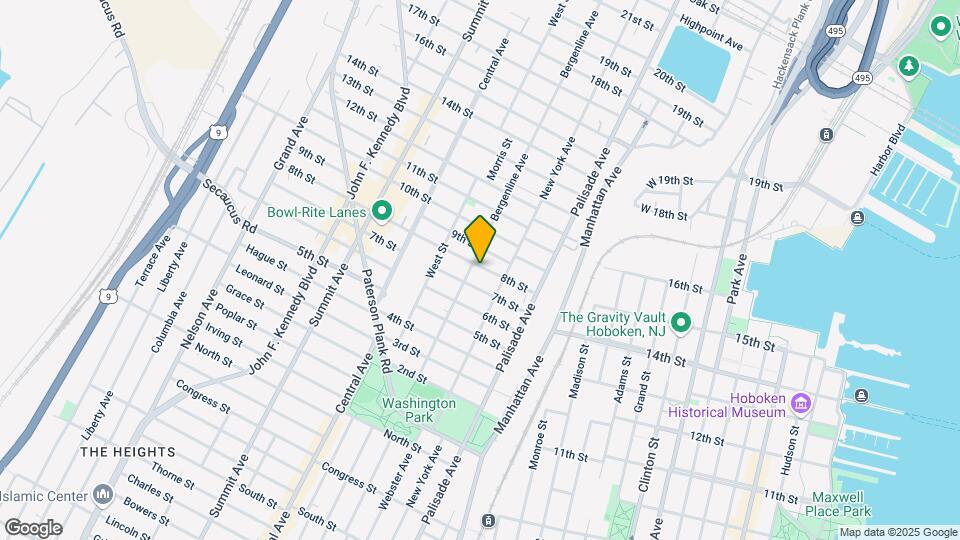 421 8th St Map and Location Details