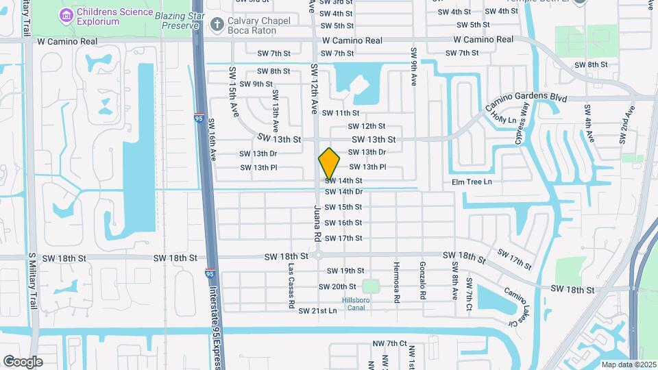 1180 SW 14th St Map and Location Details