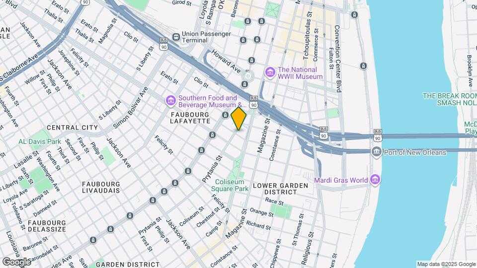1421 Thalia St, Unit 1421 Map and Location Details
