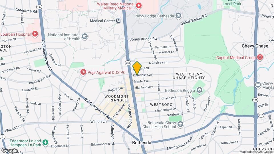 4710 Rosedale Ave, Unit First Floor Map and Location Details