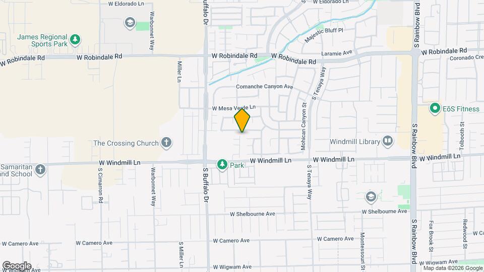 7617 Pioneer Ranch Ave Map and Location Details