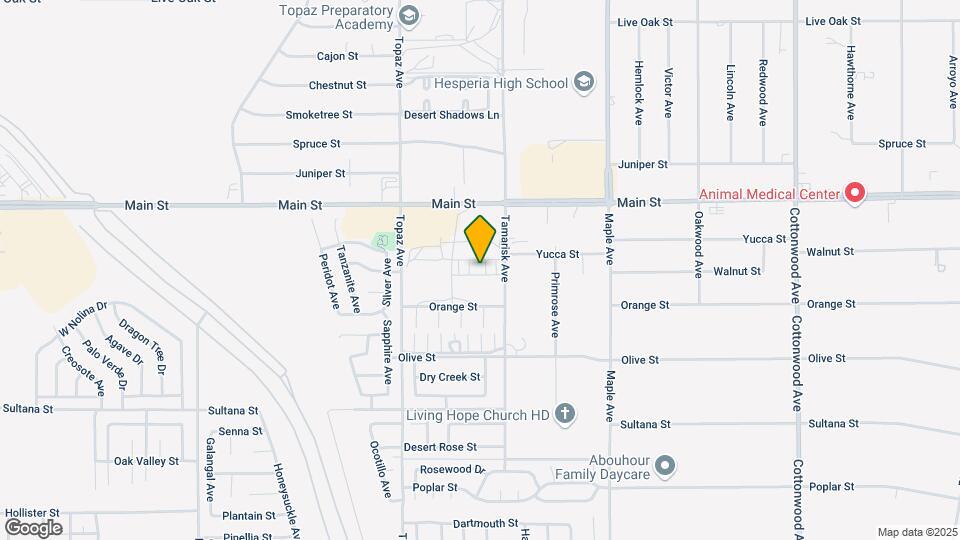 Tamarisk Villas Map and Location Details